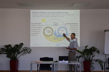 Vortrag im Seminarraum