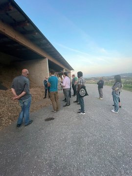 TeilnehmerInnen bei Besichtigung