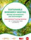 Deckblatt Folder Training Seminar Sustainable Bioenergy Heating