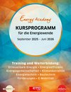 Titelseite der Broschüre Kursprogramm Energy Academy 2025 - 2026