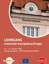 Deckblatt des Folders "Lehrgang Gemeinde-Energiebeauftragte"