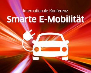 Deckblatt des Programmfolders zur Konferenz "Smarte E-Mobilität"