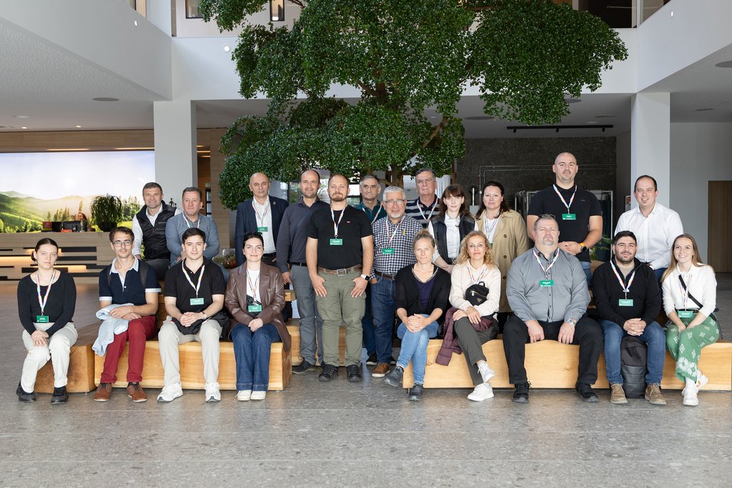 Gruppenfoto TeilnehmerInnen bei Exkursion